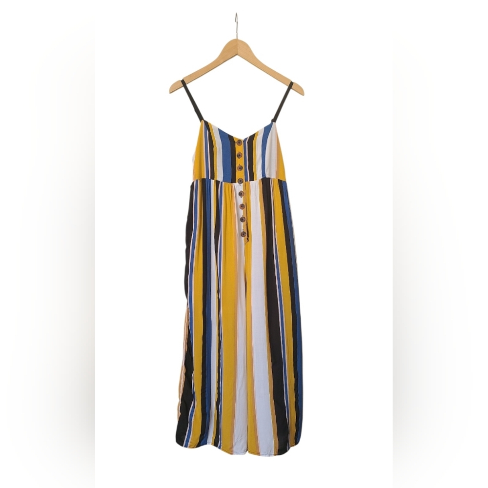 Urban Outfitters Multicolor Striped Romper Size Small - Picture 2 of 4